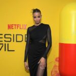 Ella Balinska Brings the ‘Heat’ in Sheer Saint Laurent Dress at ‘Resident Evil’ Premiere