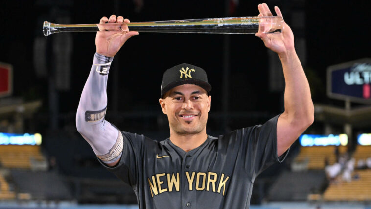 Giancarlo Stanton speechless after winning All-Star Game MVP