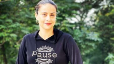 Gul Panag, Gul Panag news, Gul Panag cycling, Gul Panag riding a cycle, Gul Panag Ladakh, Gul Panag riding to Ladakh, Gul Panag fitness, indian express news