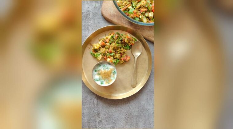 healthy eating, healthy meals, green moong chaat, Green moong recipe, healthy eating, tasty homemade recipes, indian express news