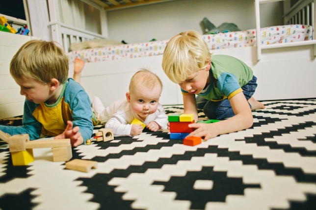 Children playing together