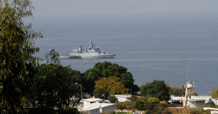 Hezbollah airs video of Israeli barges in disputed maritime area