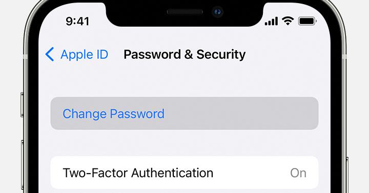 How to change your Apple ID password