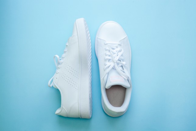 White trainers