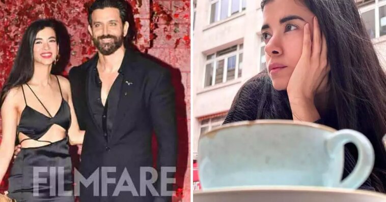 Hrithik Roshan snaps a pic of Saba Azad in Paris. Says, “You’re so beautiful”