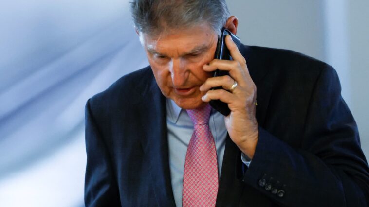 Joe Manchin raises over $1 million from donors including Patriots owner, Wall Street execs, energy giants