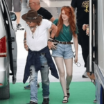 Johnny Depp Traveled To Italy With An Unknown Woman With Red Hair