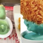 KFC Introduces Blue Mint Chocolate-Flavored Dip for Its Fried Chicken