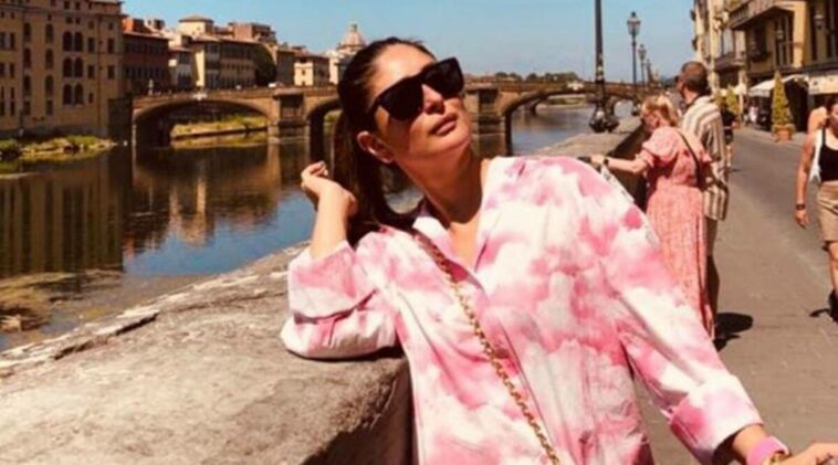 Kareena Kapoor, Kareena Kapoor news, Kareena Kapoor Khan, Kareena Kapoor travelling, Kareena Kapoor Italy trip, Kareena Kapoor Florence, indian express news