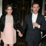 LONDON, ENGLAND - JUNE 28:  Kate Mara and Jamie Bell seen attending the BFI Chair's Dinner awarding BFI Fellowships to James Bond producers Barbara Broccoli and Michael G. Wilson at Claridge's on June 28, 2022 in London, England. (Photo by Ricky Vigil M/GC Images)