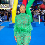 Keke Palmer Wears Feathered Valentino Dress at ‘Nope’ U.K. Premiere