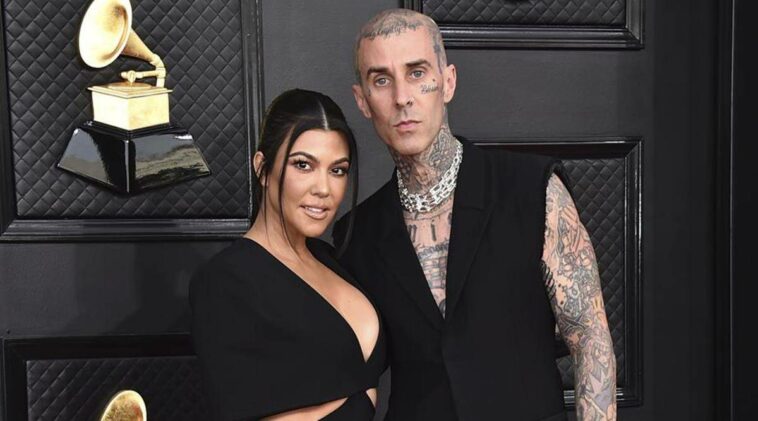 Kourtney Kardashian and Travis Barker