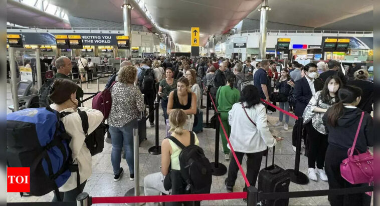 London's Heathrow caps passengers at 100,000 a day