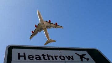 London’s Heathrow airport caps passengers at 100,000 a day