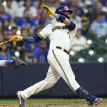 Milwaukee Brewers catcher Victor Caratini