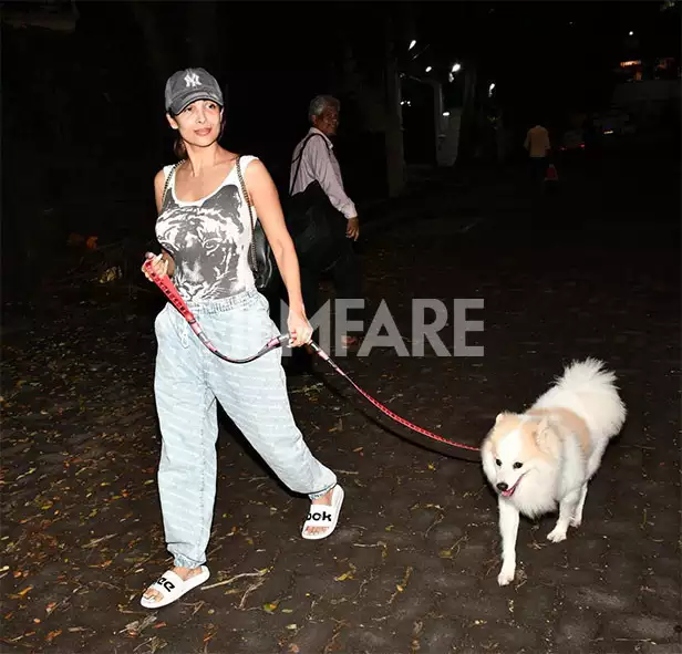 Malaika Arora clicked on a walk.