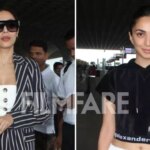 Malaika Arora and Kiara Advani make a stylish appearance at the airport