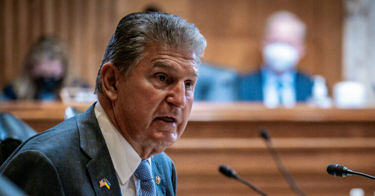 Manchin, Playing to the Home Crowd, Is Fighting Electric Cars to the End