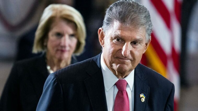 Manchin backs Senate deal on tax, spending and climate