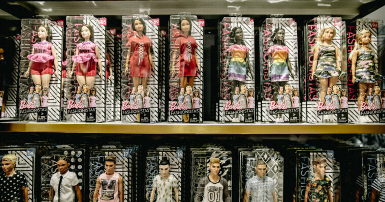 Mattel reports a 20 percent jump in sales.