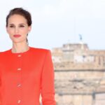 Natalie Portman Suits Up in Coral Orange Blazer Minidress for ‘Thor: Love and Thunder’ Photo-call in Rome