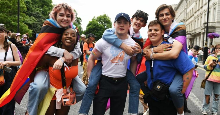 Photos of the "Heartstopper" Cast Living Their Best Lives at the Pride in London March