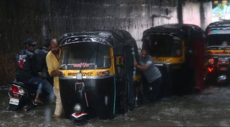 Rains subside in Mumbai, transport services ‘normal’; IMD’s red alert warns of ‘extremely heavy’ rains at isolated places