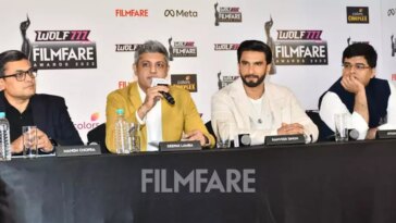 Ranveer Singh graced the 67th Wolf777news Filmfare Awards press conference