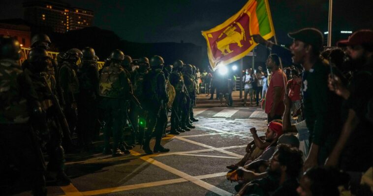 Rights groups urge Sri Lanka not to use force on protesters