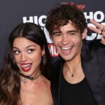 Rumored Exes Olivia Rodrigo and Joshua Bassett Reunite at the "HSMTMTS" Premiere