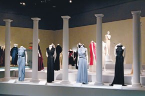 A former Madame Grès exhibit.