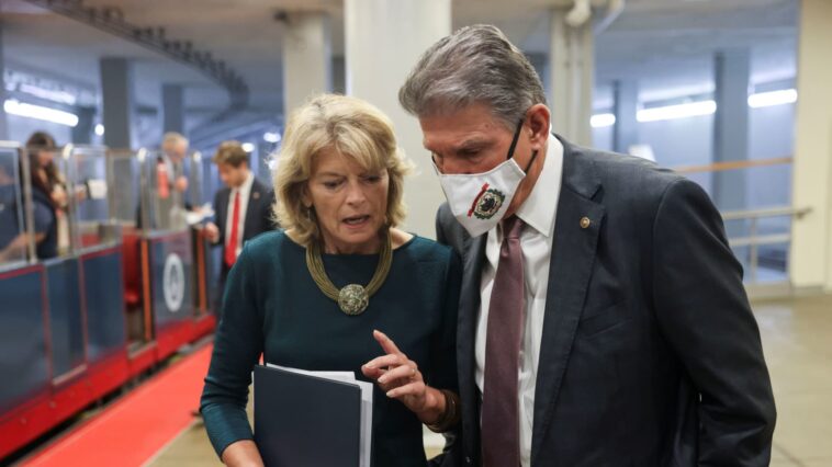 Senate moderates Manchin and Murkowski both test positive for Covid