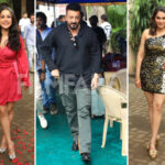 Shehnaaz Gill, Sanjay Dutt, and Isha Kopikar get snapped at Mehboob Studios