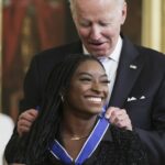 Simone Biles Becomes The Youngest Person To Receive The Presidential Medal Of Freedom!