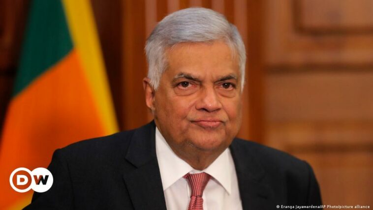 Sri Lanka's interim president declares state of emergency