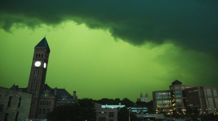 Storm derecho turns sky green in three US states; here’s how and why it happened