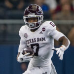 Texas A&M suspends WR Ainias Smith following Wednesday arrest