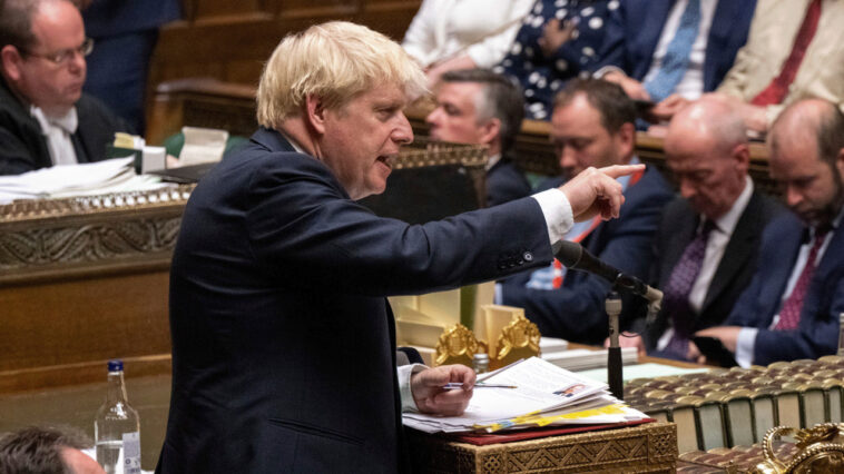 UK Prime Minister Boris Johnson says he will be leaving office with his 'head held high'