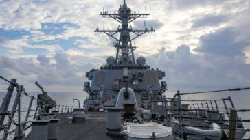 US sends destroyer near Paracel Islands angering China