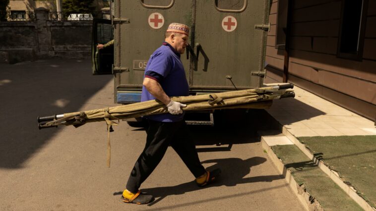 Ukraine says 18 medics killed, hundreds of facilities damaged since invasion