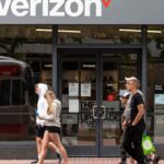 Verizon shares fall after company cuts full-year forecast