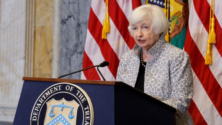 Watch Treasury Secretary Janet Yellen talk live about the state of the U.S. economy