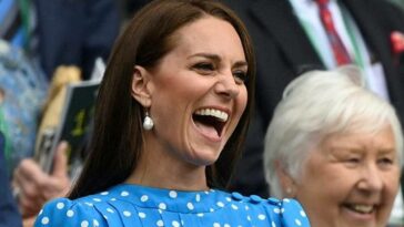 Kate Middleton, Kate Middleton news, Kate Middleton fashion, Kate Middleton sustainable fashion, Kate Middleton Wimbledon, Kate Middleton blue dress Wimbledon, indian express news