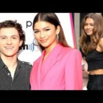 Zendaya Visits Tom Holland on Set!