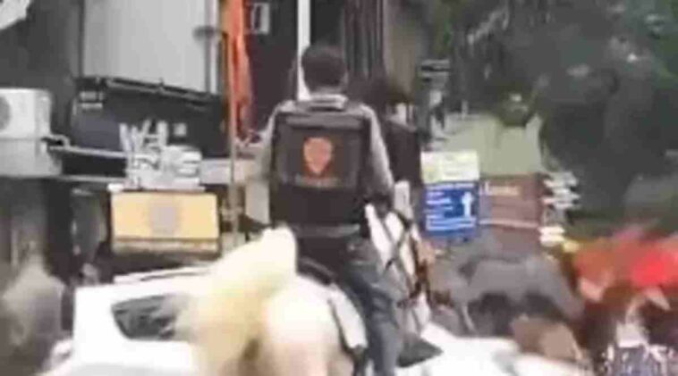 ‘Enough horsin’ around’: Swiggy finds mysterious delivery executive on a horse; rewards his aid