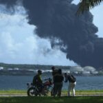 17 missing, dozens hurt as fire rages in Cuban oil tank farm