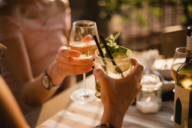 Making a Celebratory Toast