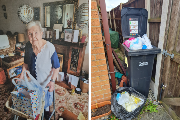 Anger over 101-year-old former mayoress's bin nightmare