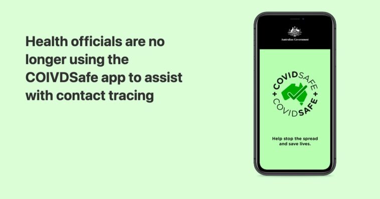 Australian gov't decommissions COVIDSafe contract tracing app