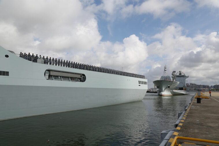 Chinese navy intel ship spied on RIMPAC